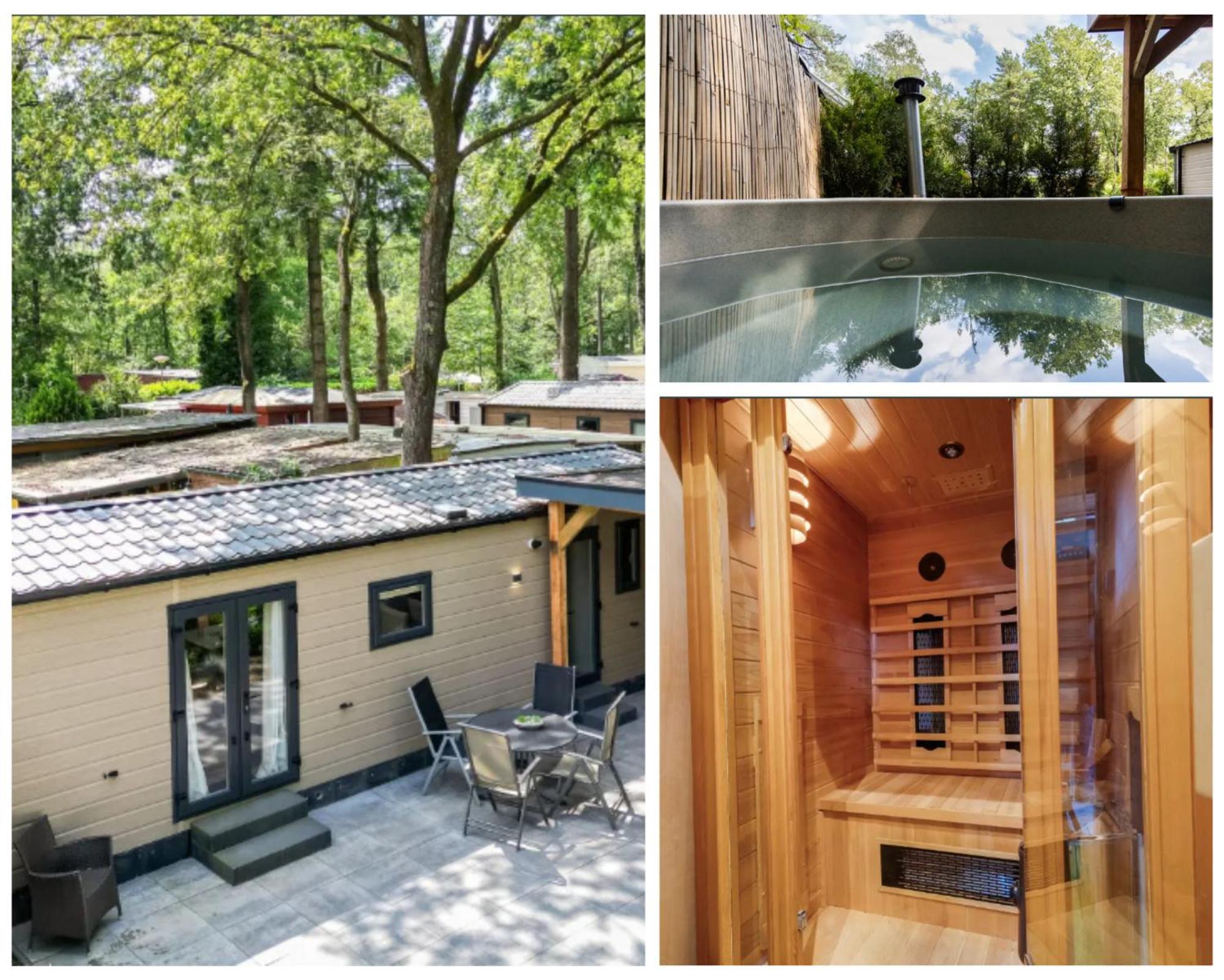 Veluwe Hoenderloo Luxury Chalet With Private Sauna And Hot Tub - Swimming Pool Tennis Court Supermarket Bowling Alley Theatre And Entertainment For Children Zewnętrze zdjęcie